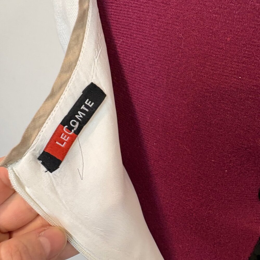 LeComte White 100% Linen Mid Length Dress sz 6 - Picture 5 of 10